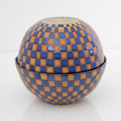 JANIS STEMMERMANN | Blue Check Bowls (1 & 2)