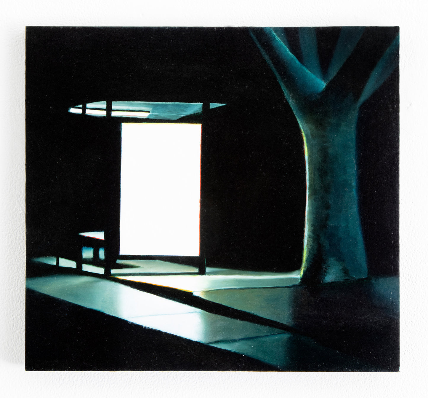 Robert Olsen | Bus Shelter – Untitled (shelter with tree)