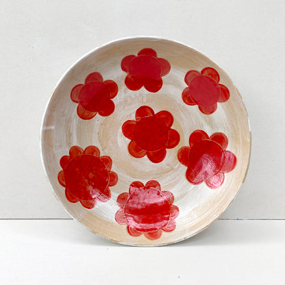 Janis Stemmermann | Red Flower Bowl II