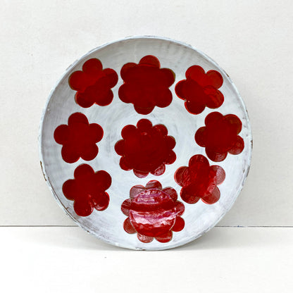 Janis Stemmermann | Red Flower Bowl V