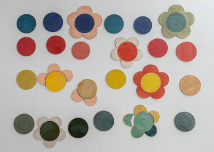 Louise Eastman & Janis Stemmerman I Players Constitute The Pieces Ceramic Wall 2