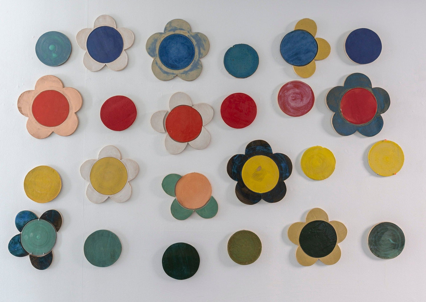 Louise Eastman & Janis Stemmerman I Players Constitute The Pieces Ceramic Wall 1